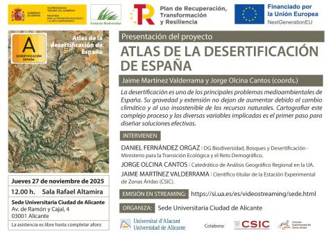 Cartel jornada presentación